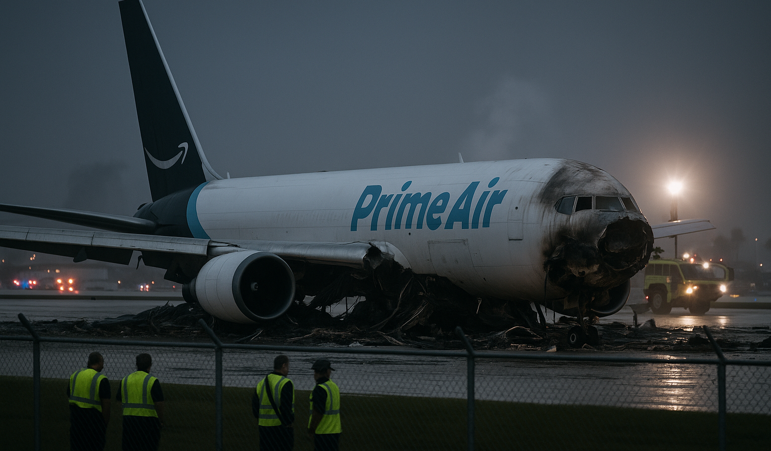 Amazon cargo plane accident — Fatal Accident Involving Amazon Cargo Plane Accident at Miami International Airport