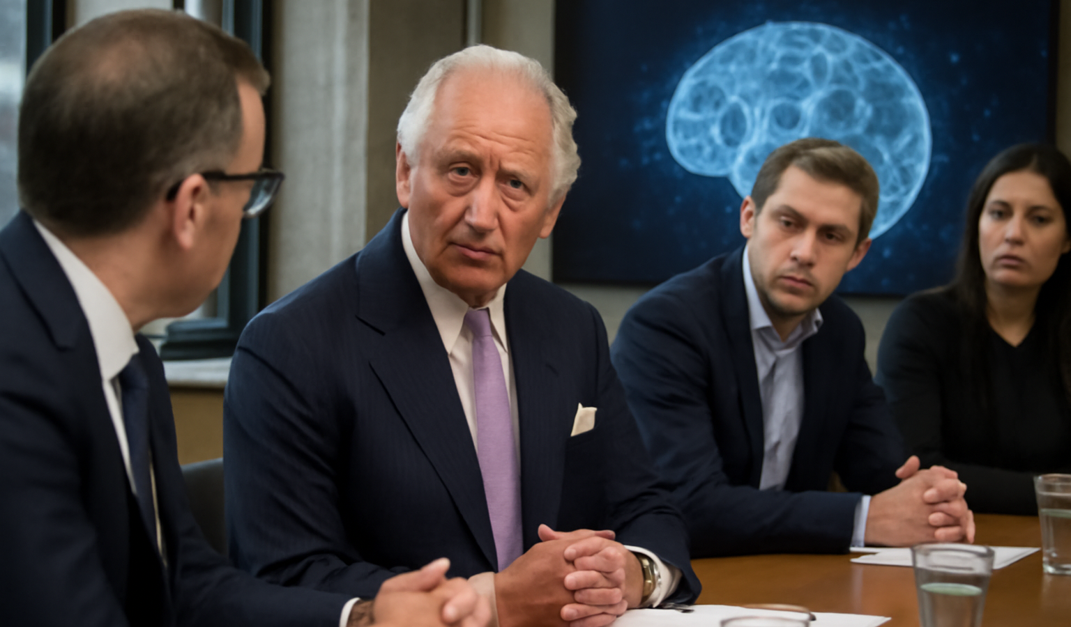 King Charles AI — King Charles to Discuss AI with Company Executives Amid Growing Threat Fears