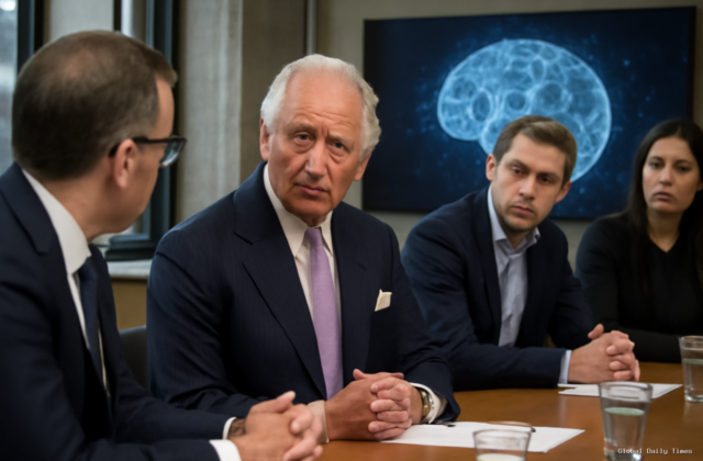 King Charles AI — King Charles to Discuss AI with Company Executives Amid Growing Threat Fears