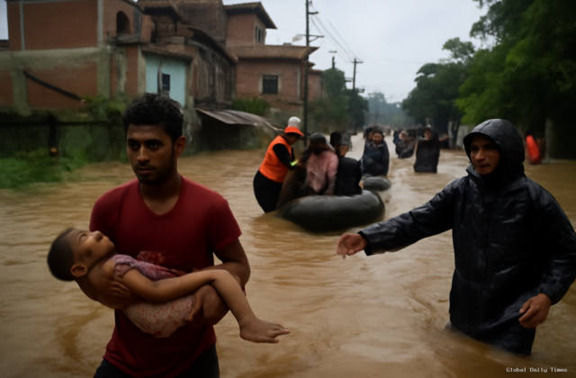 Nepal floods — Nepal Floods: Death Toll Climbs to 1,357 as Rescue Efforts Continue