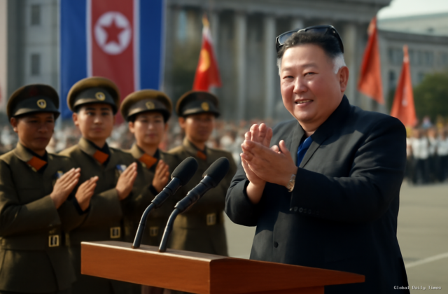 North Korea troops overseas operations — North Korea's Kim Thanks Troops on Overseas Operations During Founding Anniversary Celebrations
