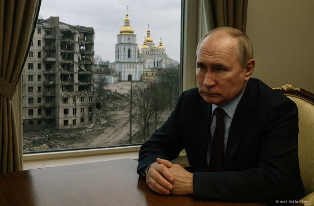 military strikes pause Kyiv — Putin Orders Military Strikes Pause Kyiv Amid Diplomatic Efforts