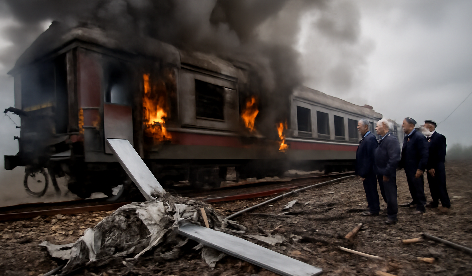 Russian drone strike — Russian Drone Strike on Train Viewed as Escalation by German Officials